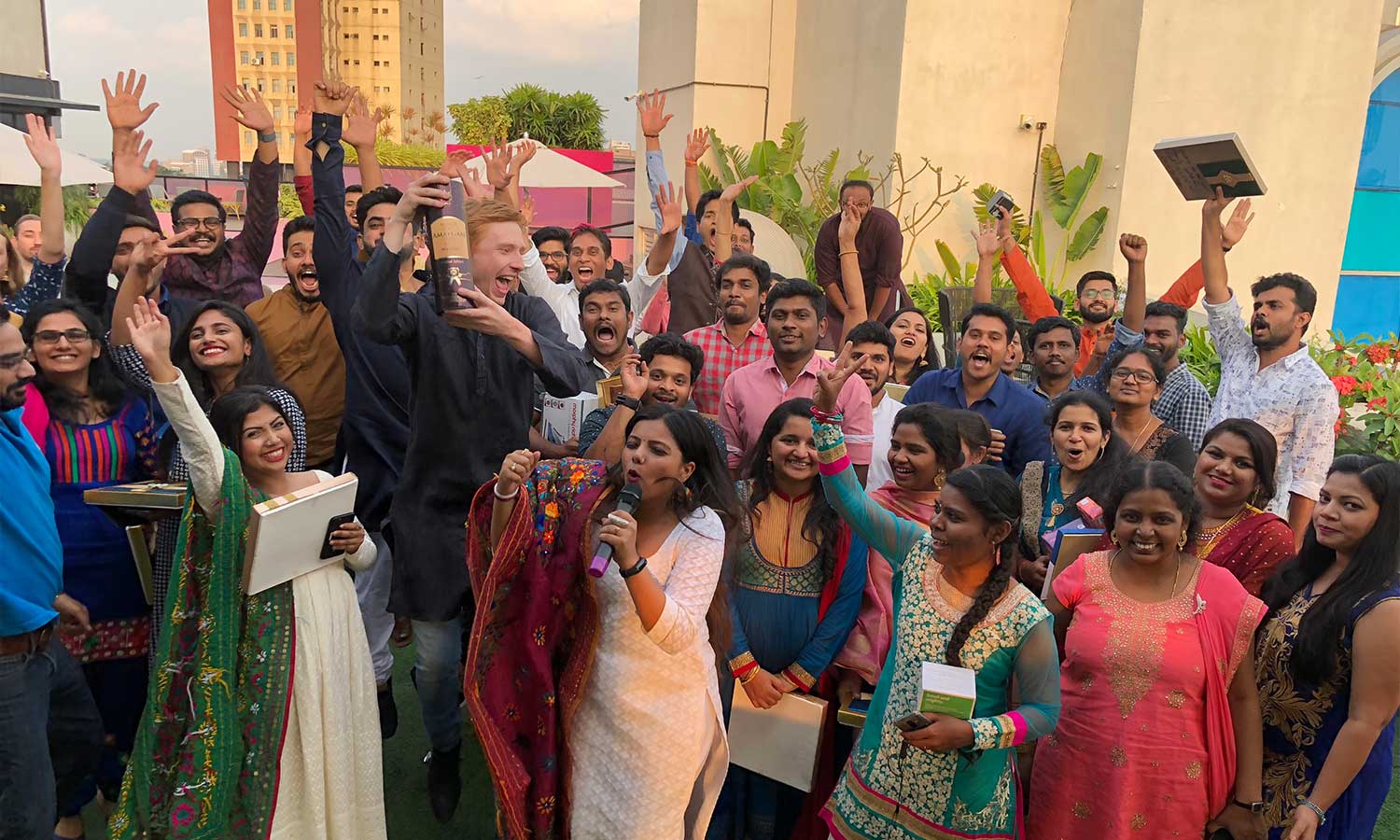 Celebrations at A-Gas
